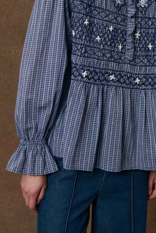 LOUISE MISHA-299 ILEANA-INDIGO COZY CHECKS_04.jpg