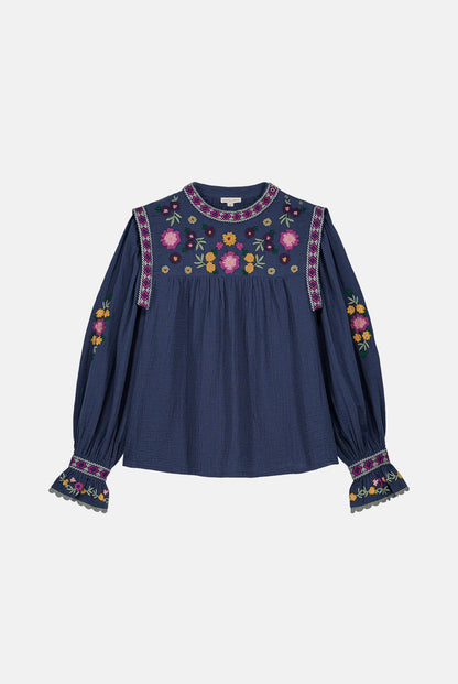 Blouse B0032 Izza Midnight