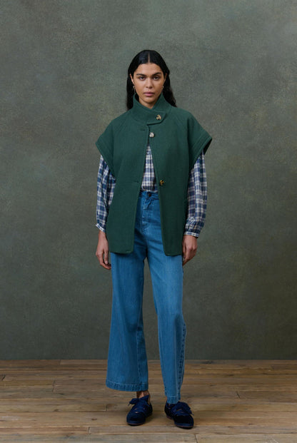 Gilet J0046 Katja Emeraude