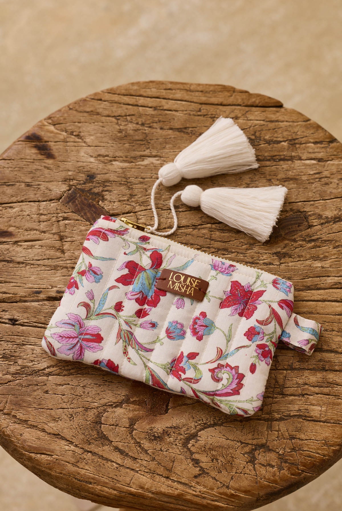 Pouch Lois Cream-Floral-Haven
