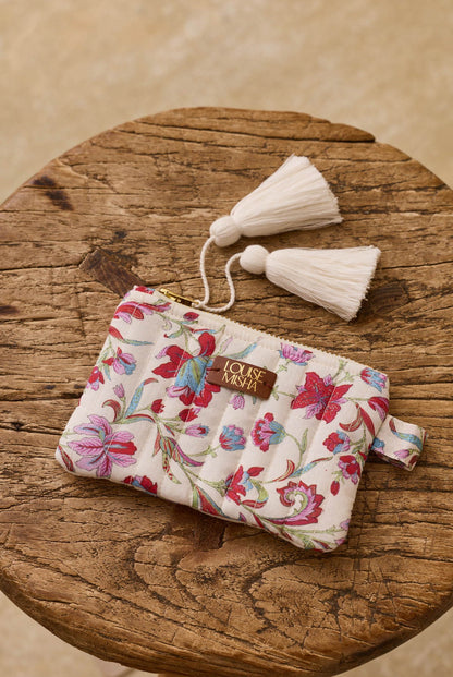 Pouch Lois Cream-Floral-Haven