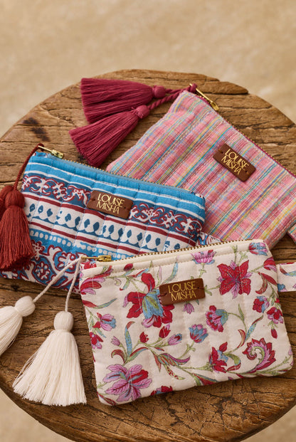Pouch Lois Pink-Pomelo-Checks