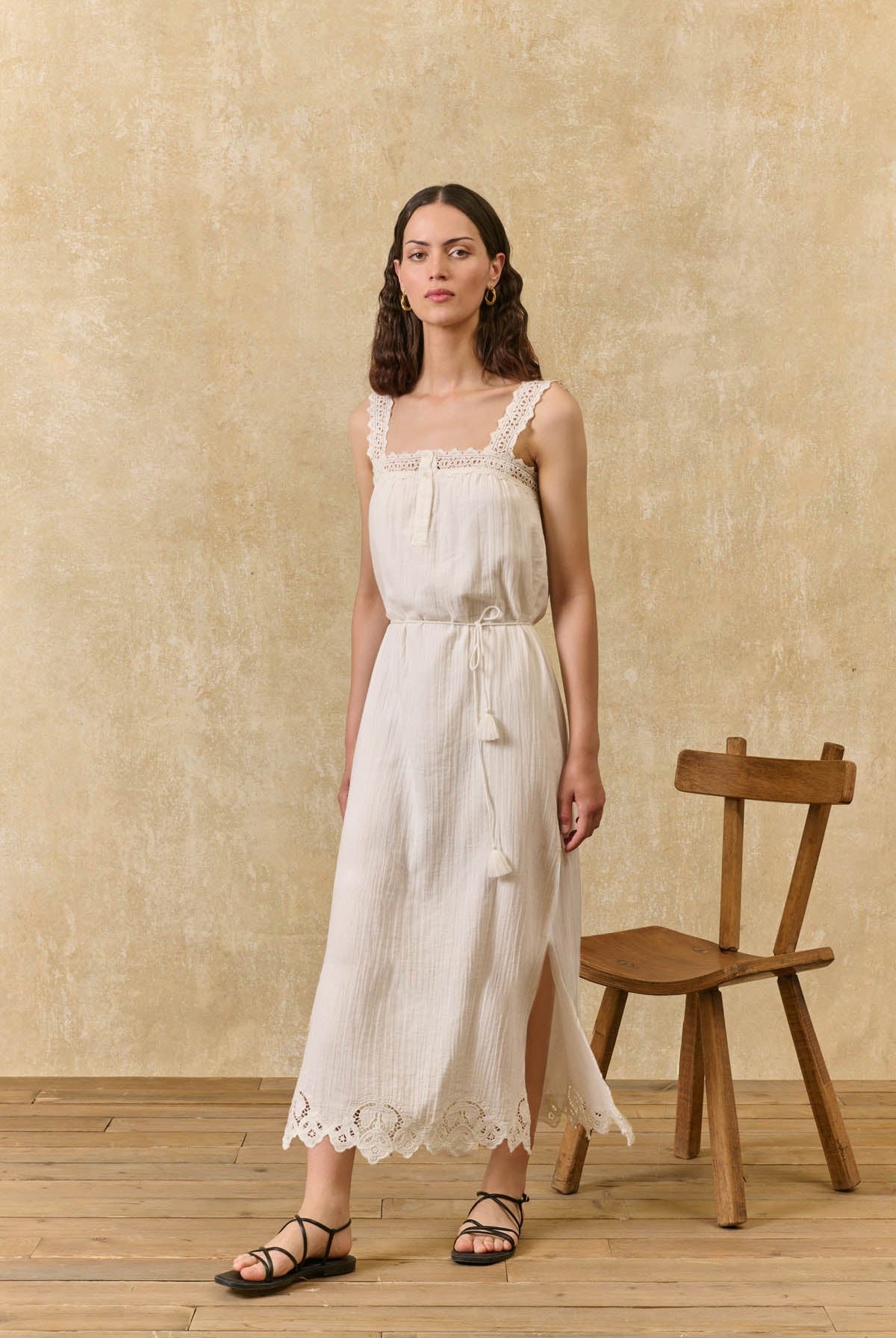 misha dresses Matte Jersey Ruched Dress L*Space Misha Midi Dress