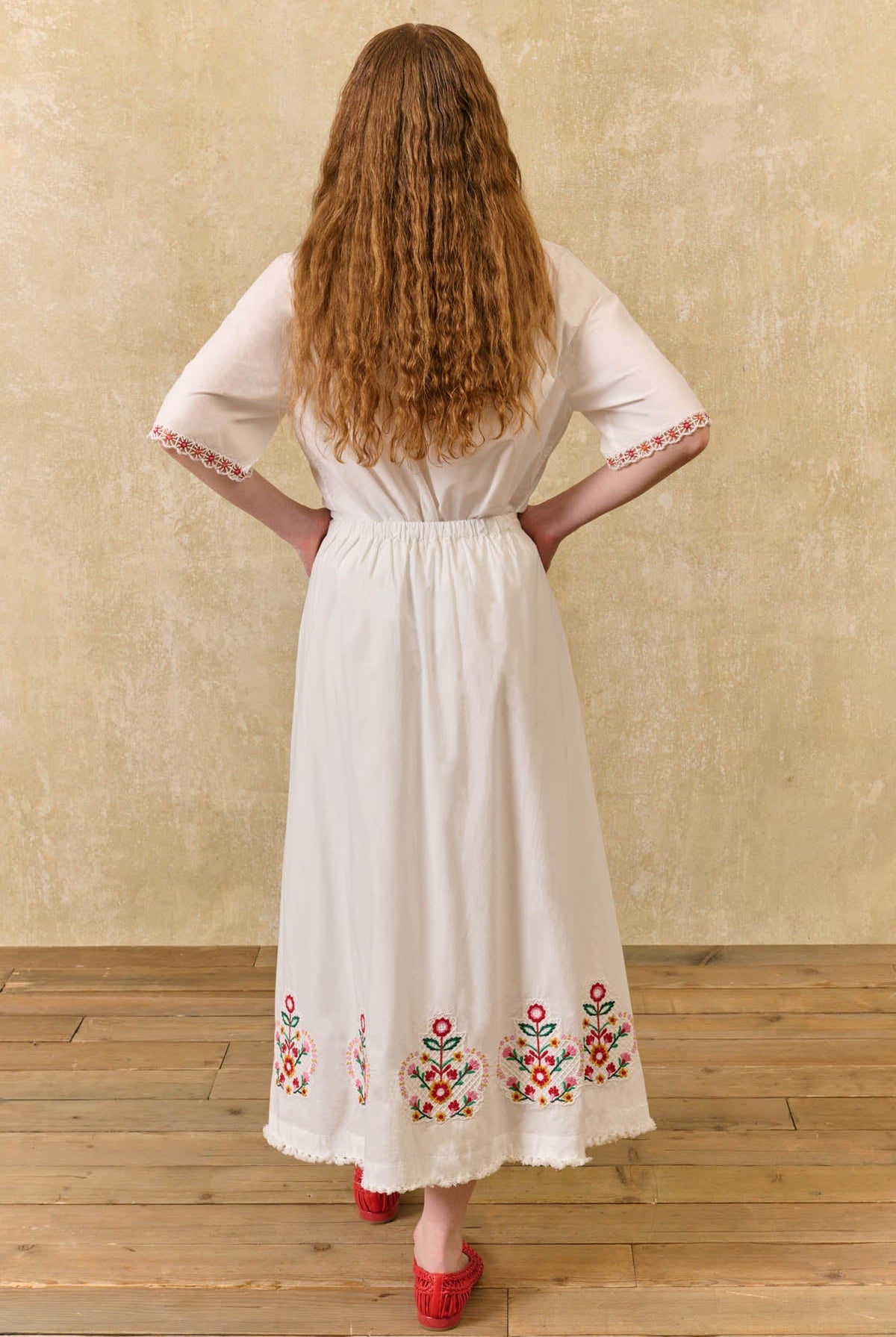 Skirt Paola L0188 Off-White