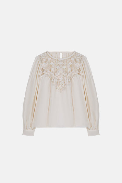 Blouse B0121 Riya Cream