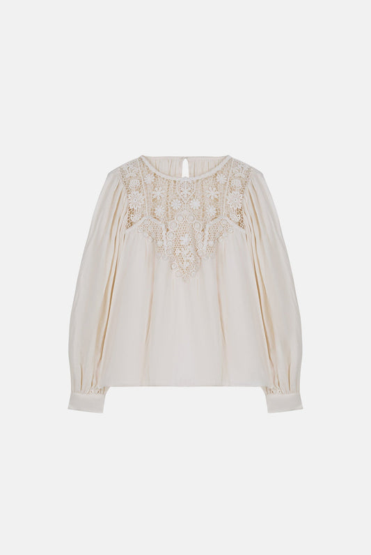 Blouse B0121 Riya Cream