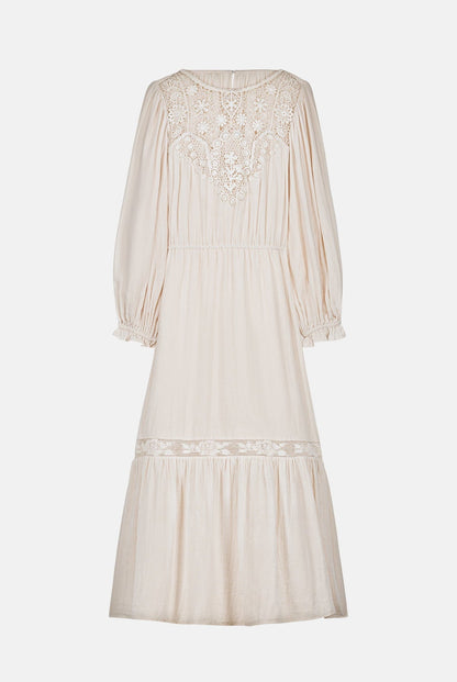 Dress L0122 Riyanne Cream