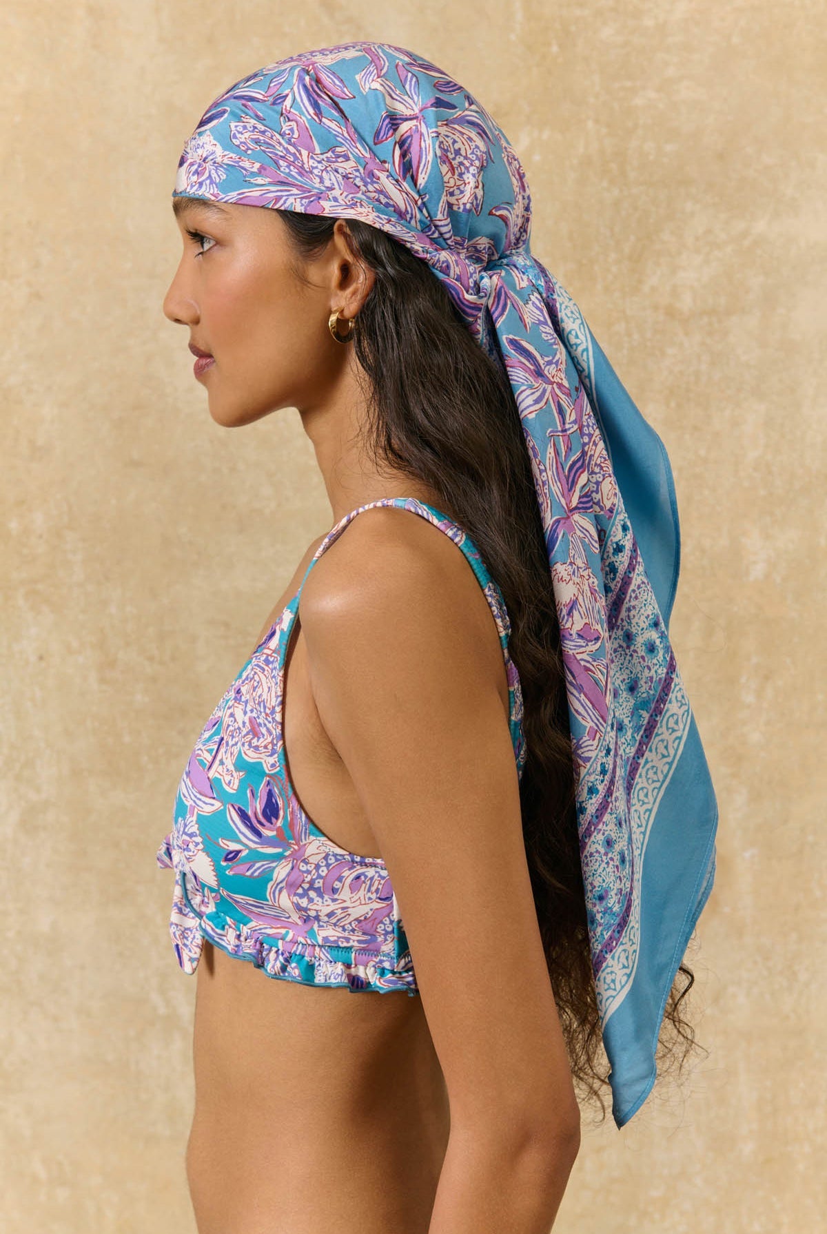 Scarf Romy S0190 Blue-Lush-Paradise