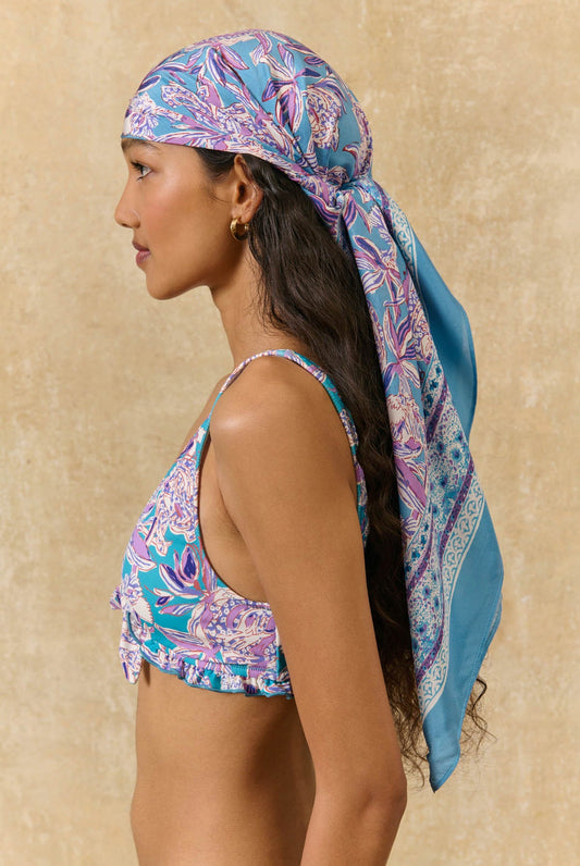 Scarf Romy S0190 Blue-Lush-Paradise