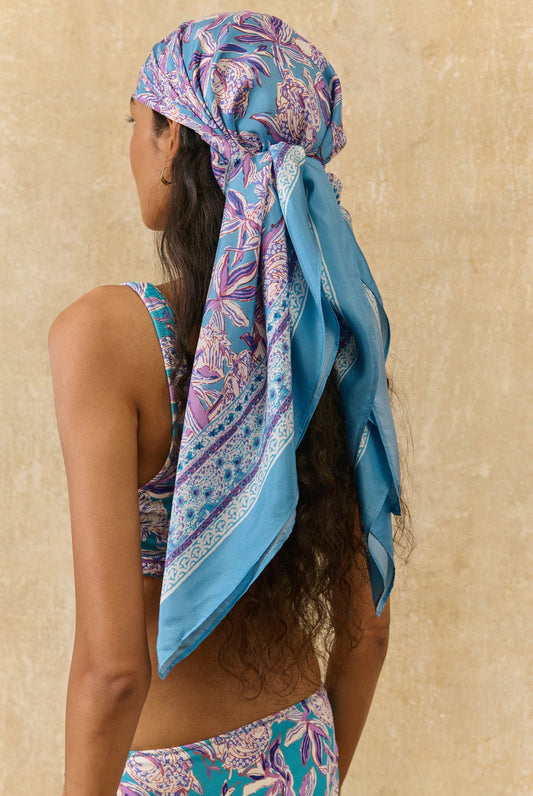 Scarf Romy S0190 Blue-Lush-Paradise