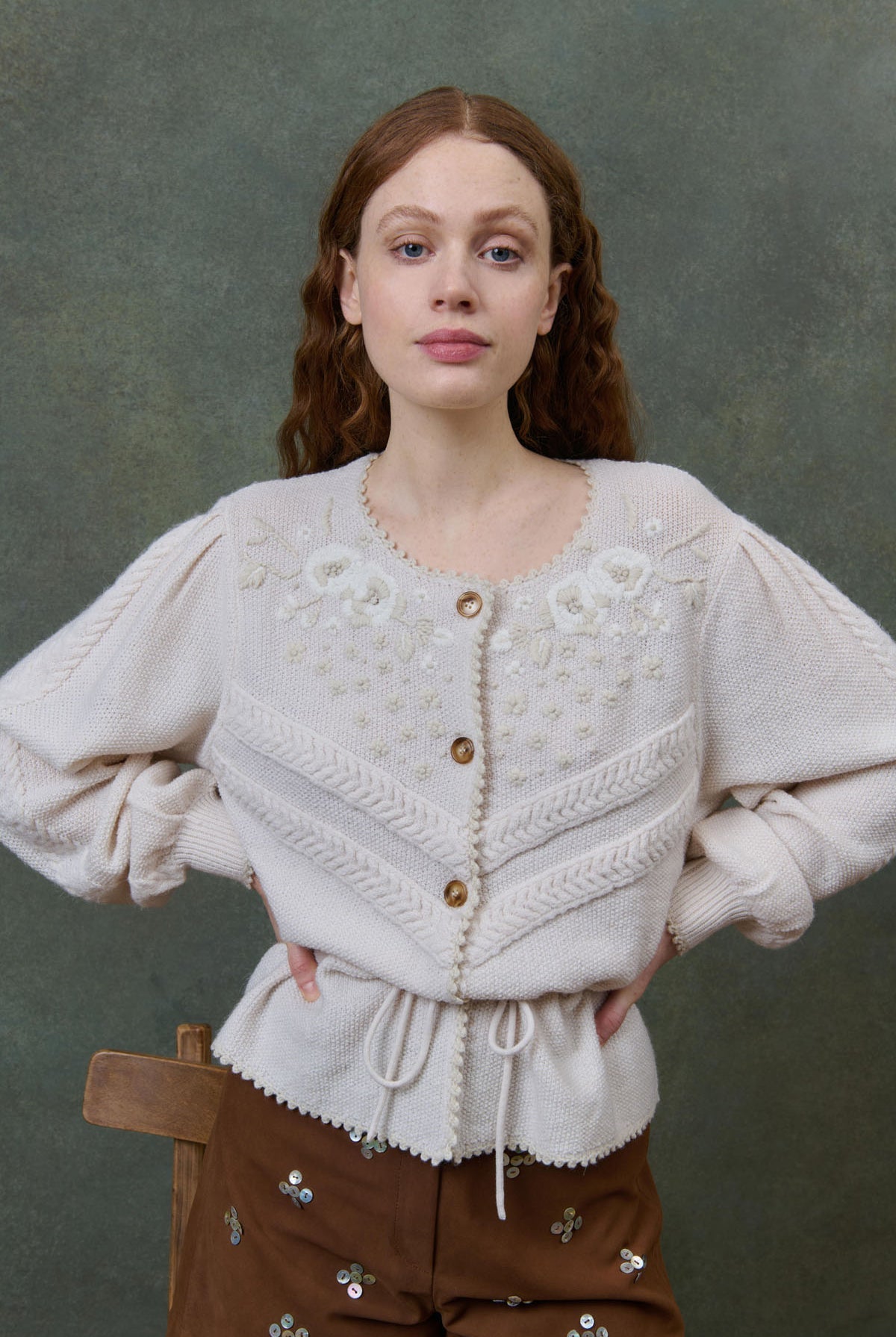 Cardigan C0145 Sandya Cream