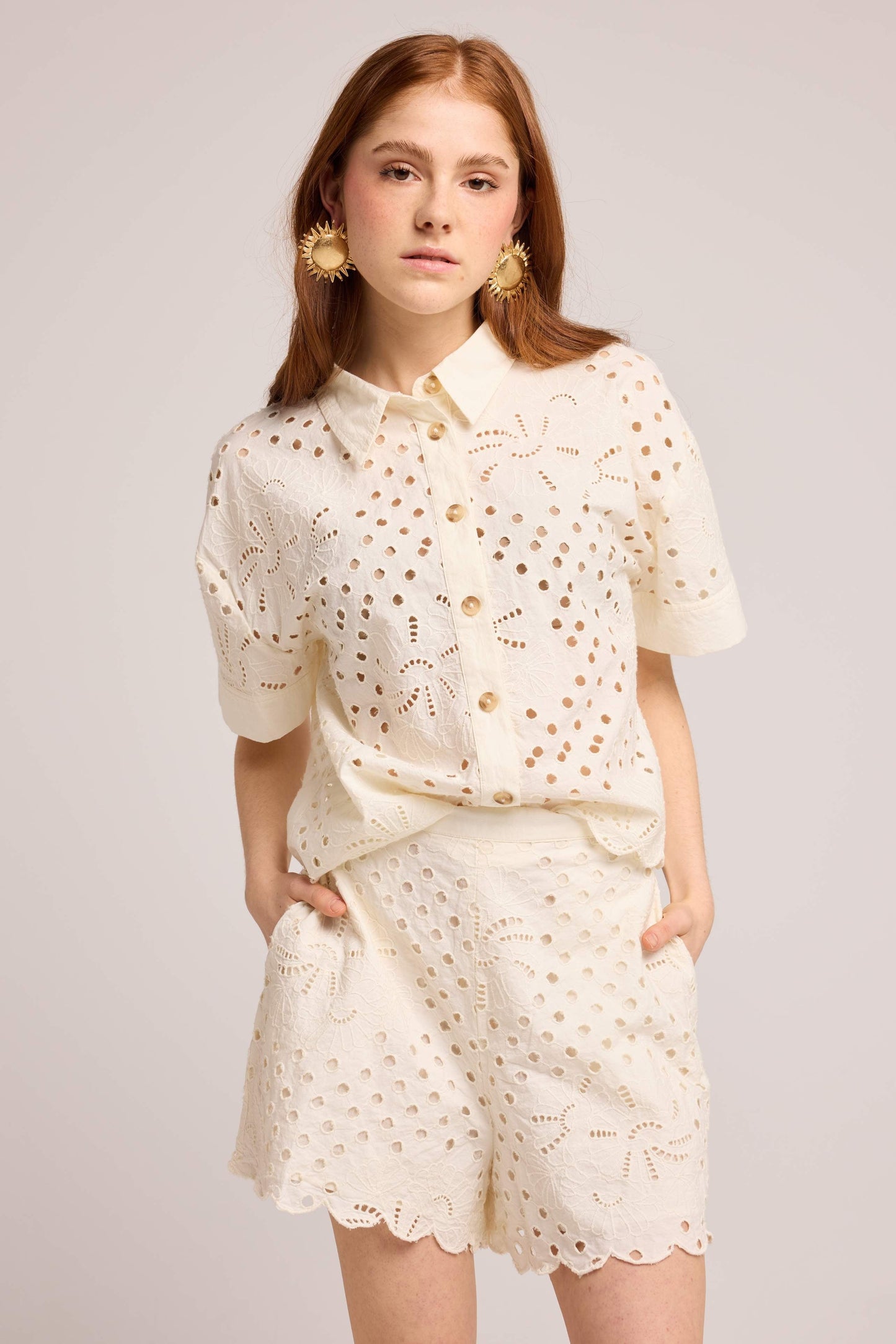 Shorts Nido Creme