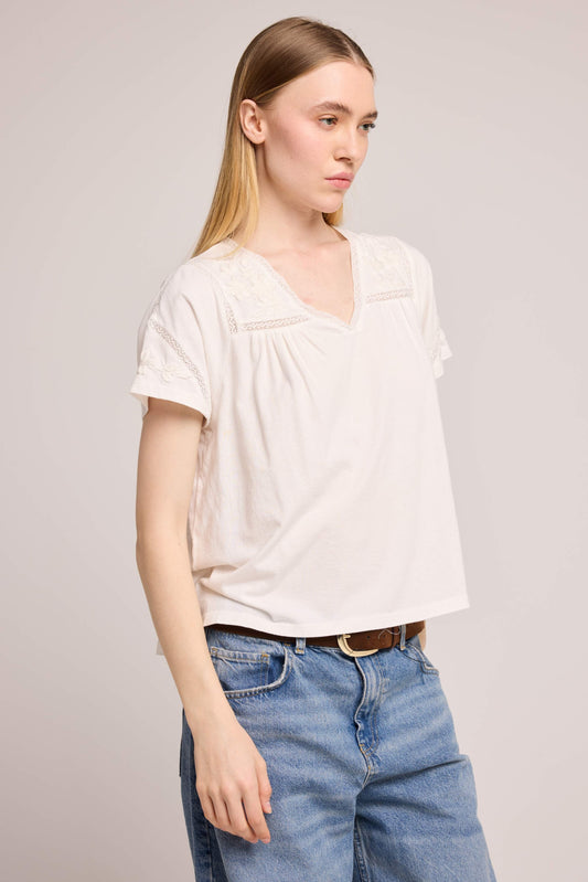 Blouse Rickette Ecru