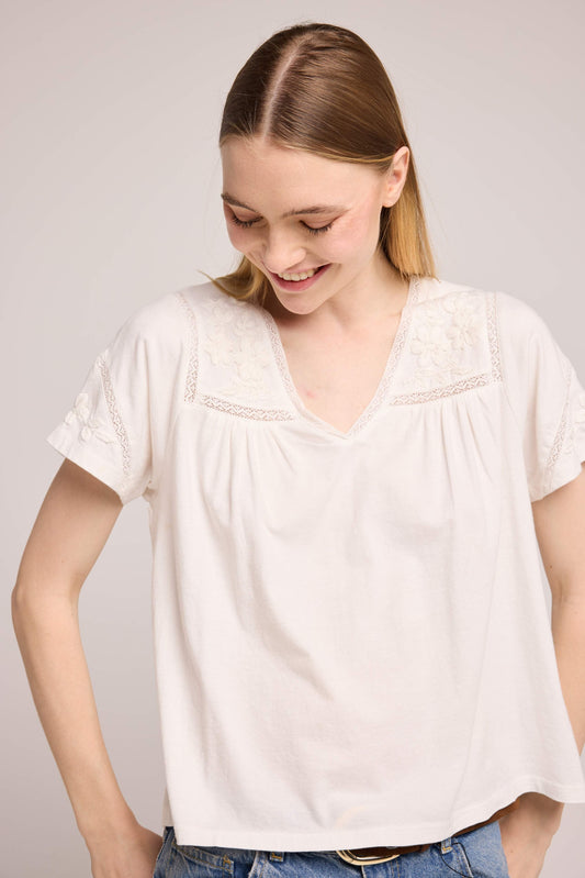 Blouse Rickette Ecru