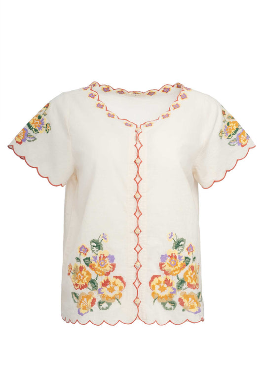 Blouse Nataf Ecru