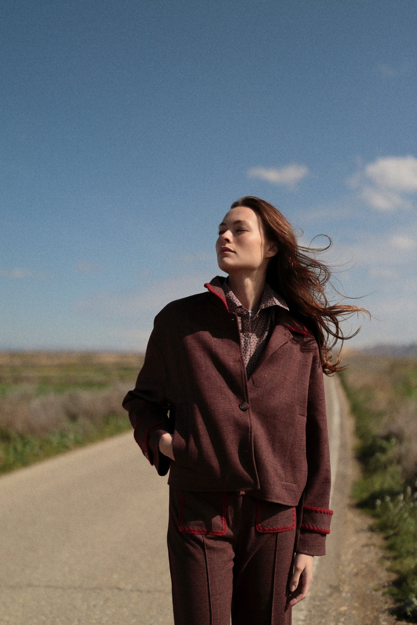 Jacket 170dm222 Brown