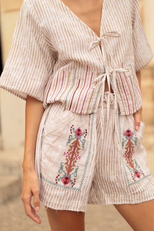 Blouse Bb109 Beige