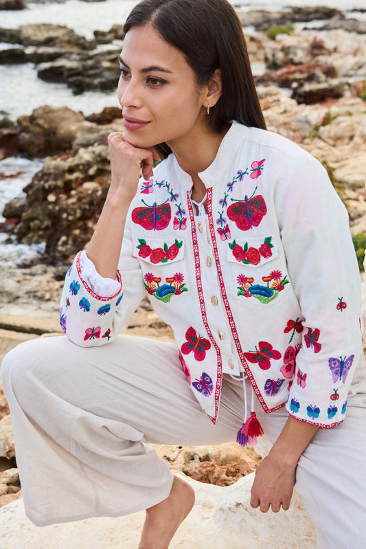 Jacket Carmela Bu3 White