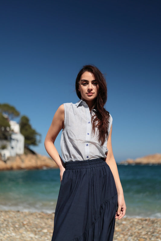 Skirt Jm152 Blue