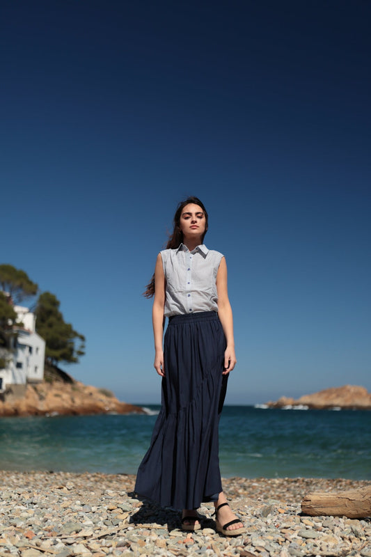 Skirt Jm152 Blue
