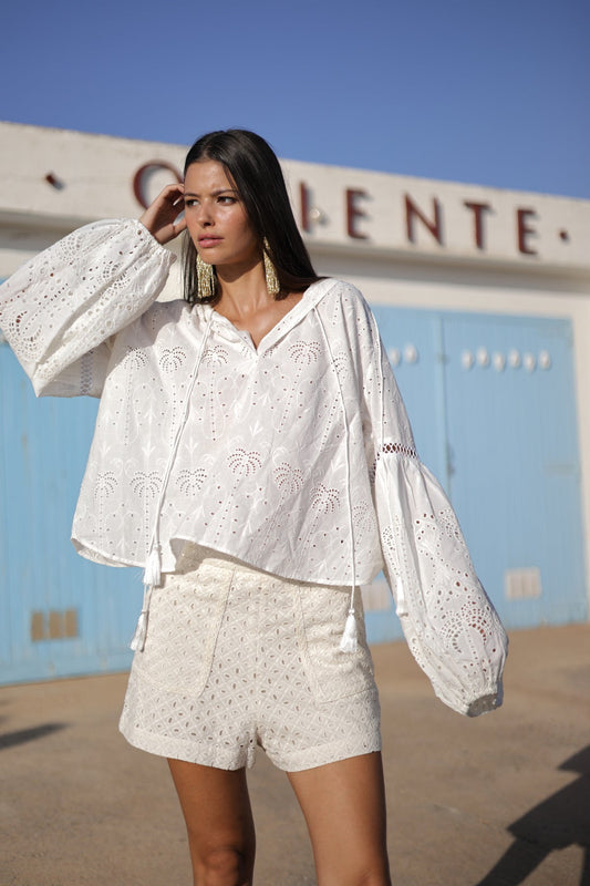 Blouse Pl105 White