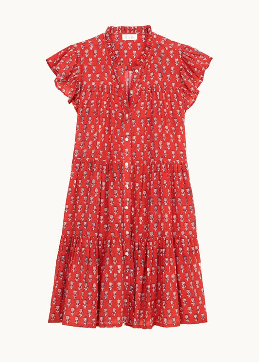 Dress Ari Frill S Dre Red