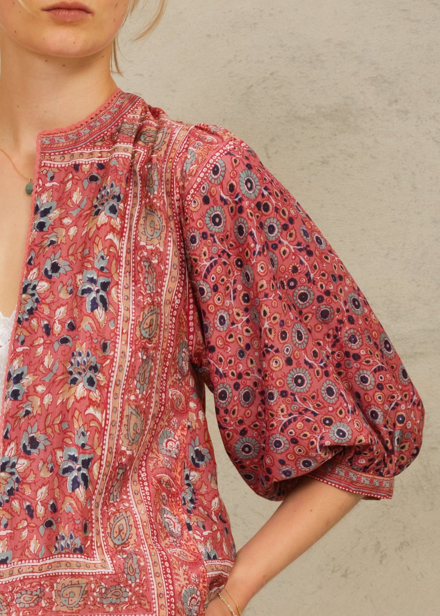 Jacket Darla Print Jkt Rose-Multi