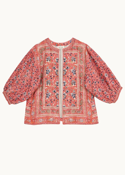 Jacket Darla Print Jkt Rose-Multi