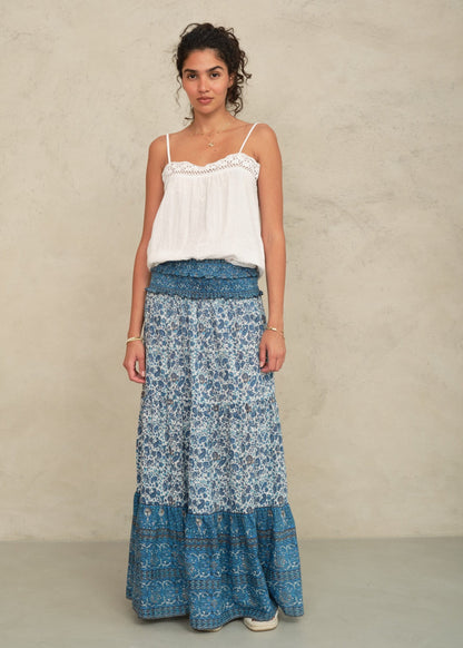 Skirt Esti Maxi Skirt Blue
