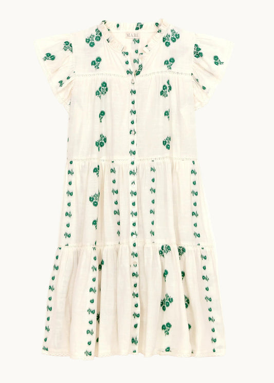Dress Iris Frill S Dre Green