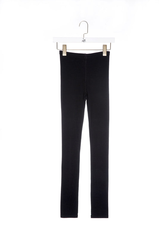 Majestic | High-Rise French Terry Legging - Noir