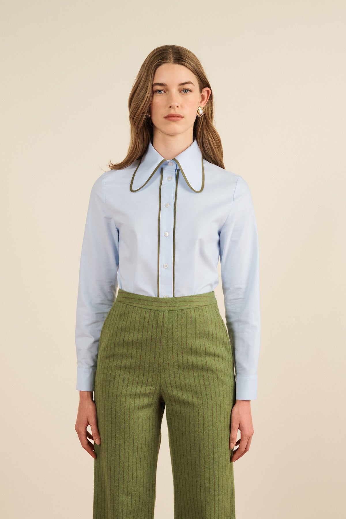 Ala Oxford S Ala Oxford Shirt Oxford-Blue