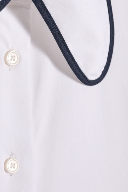 Maria de la Orden | Ala Shirt - Sculptural Cotton White