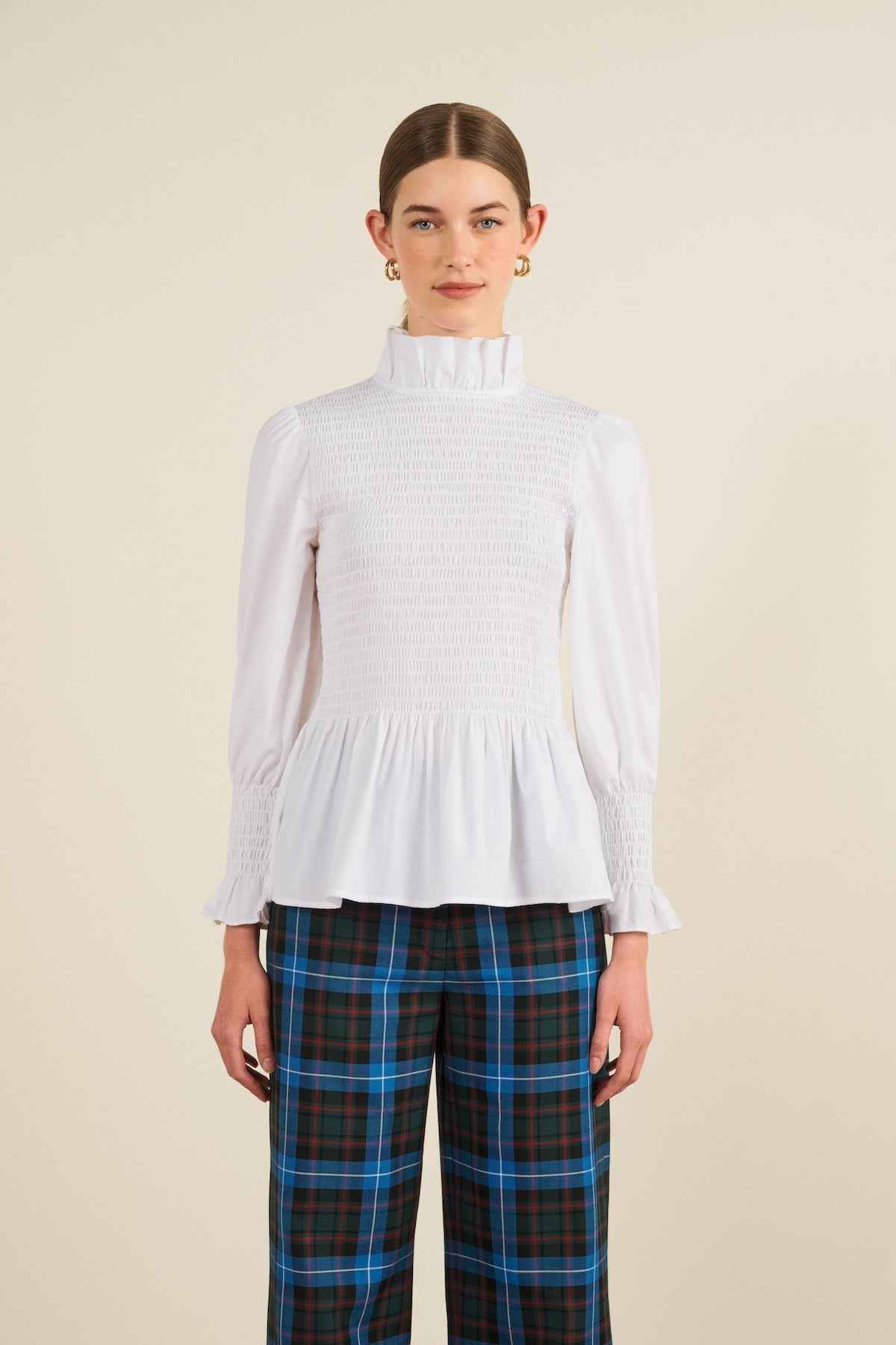 Aleria Shirt White