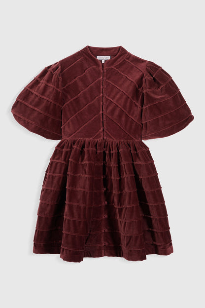 Daisy Long S Daisy Long Skirt Brown-Velvet