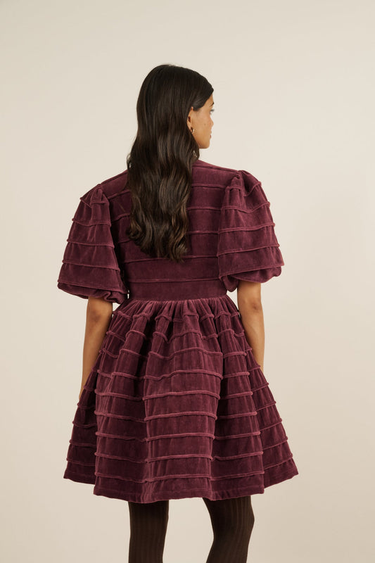 Daisy Long S Daisy Long Skirt Brown-Velvet