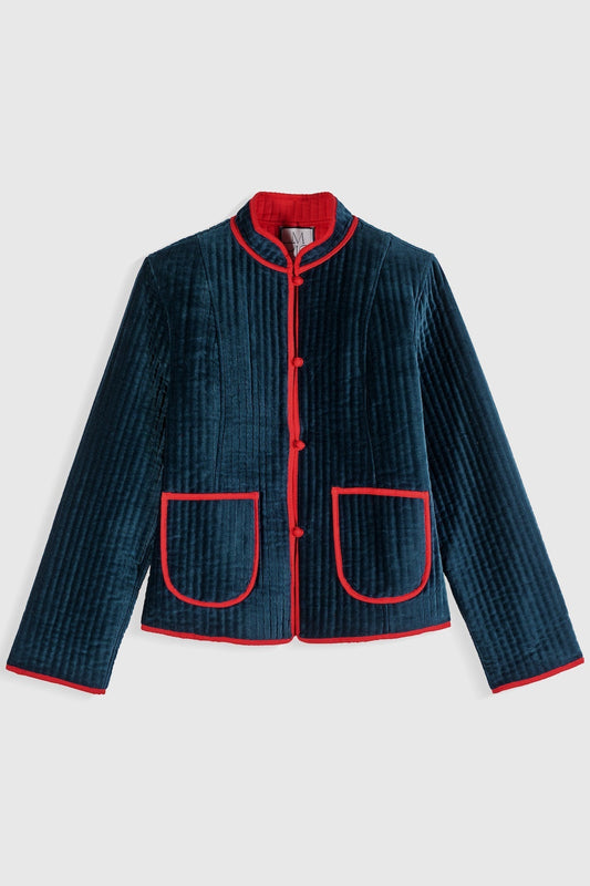 Fittonia Jac Fittonia Jacket Vintage-Blue