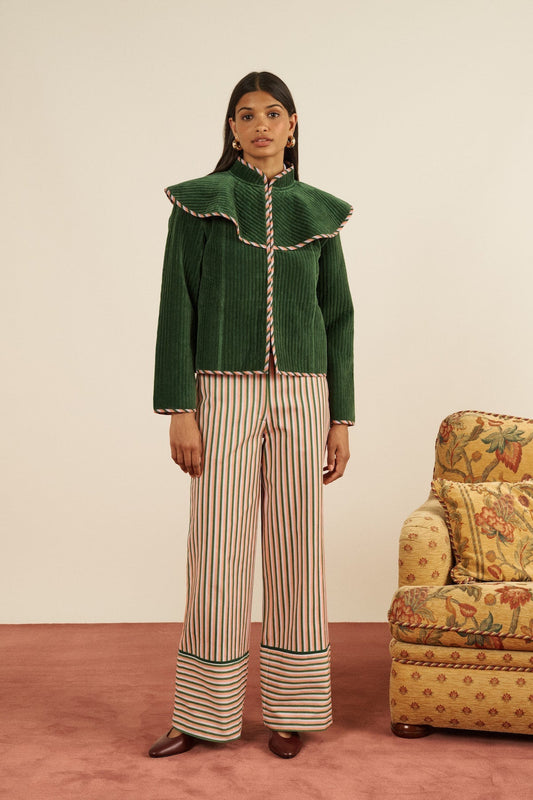 Jardin Jacke Jardin Jacket Green-Velvet