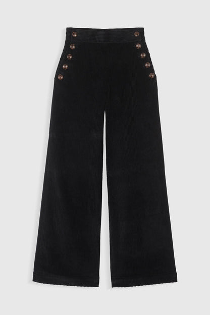 Pablo Pants Black-Corduroy
