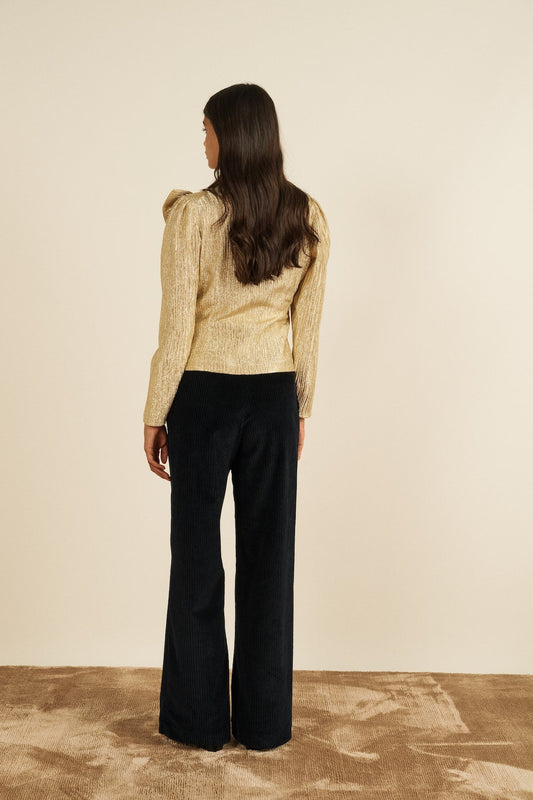 Pablo Pants Black-Corduroy