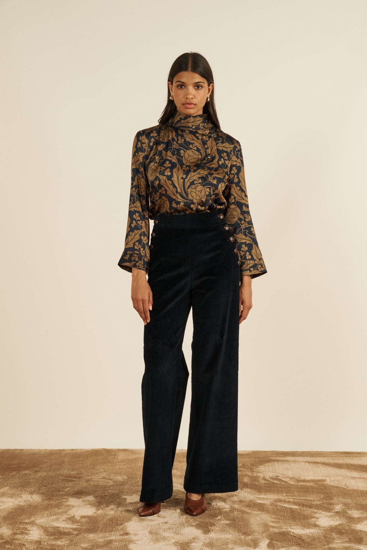 Pablo Pants Black-Corduroy