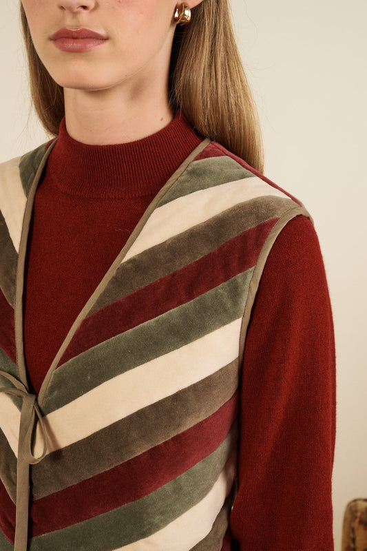 Vera Vest Multi-Velvet