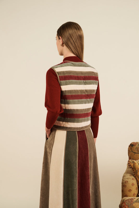 Vera Vest Multi-Velvet