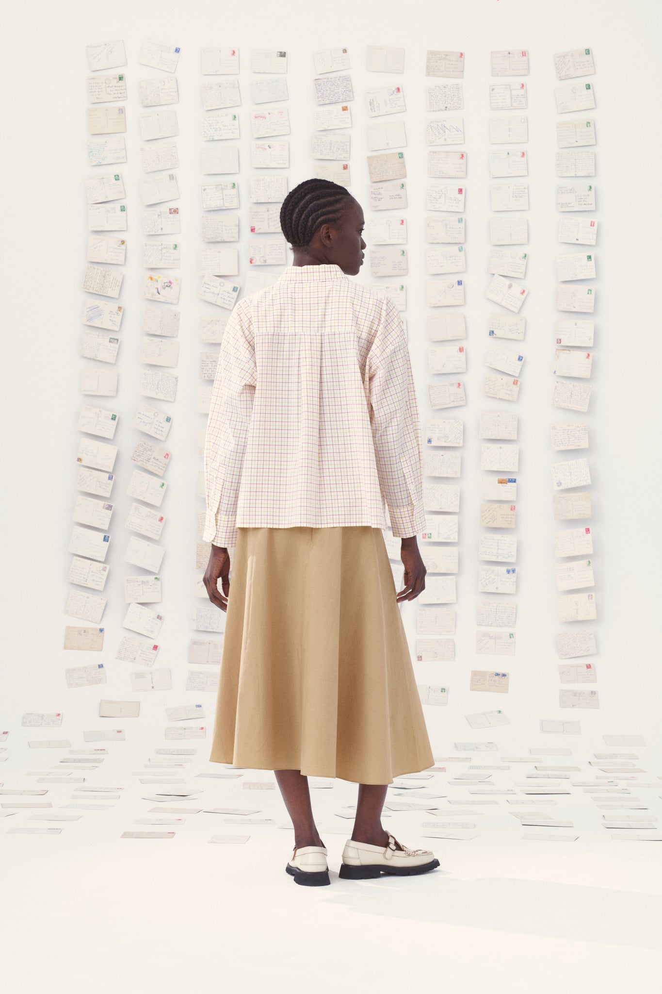 Mii | Greta Marguerite Shirt - Hand-Embroidered Cotton Poplin Multi