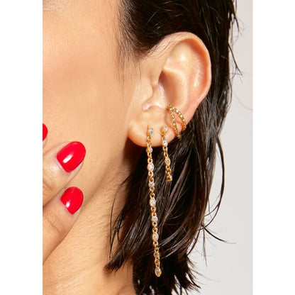 Earring Infinity River Bo-303g Gold