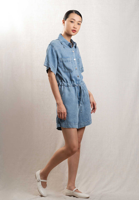 Denim Jumpsuit F31802 Jeans