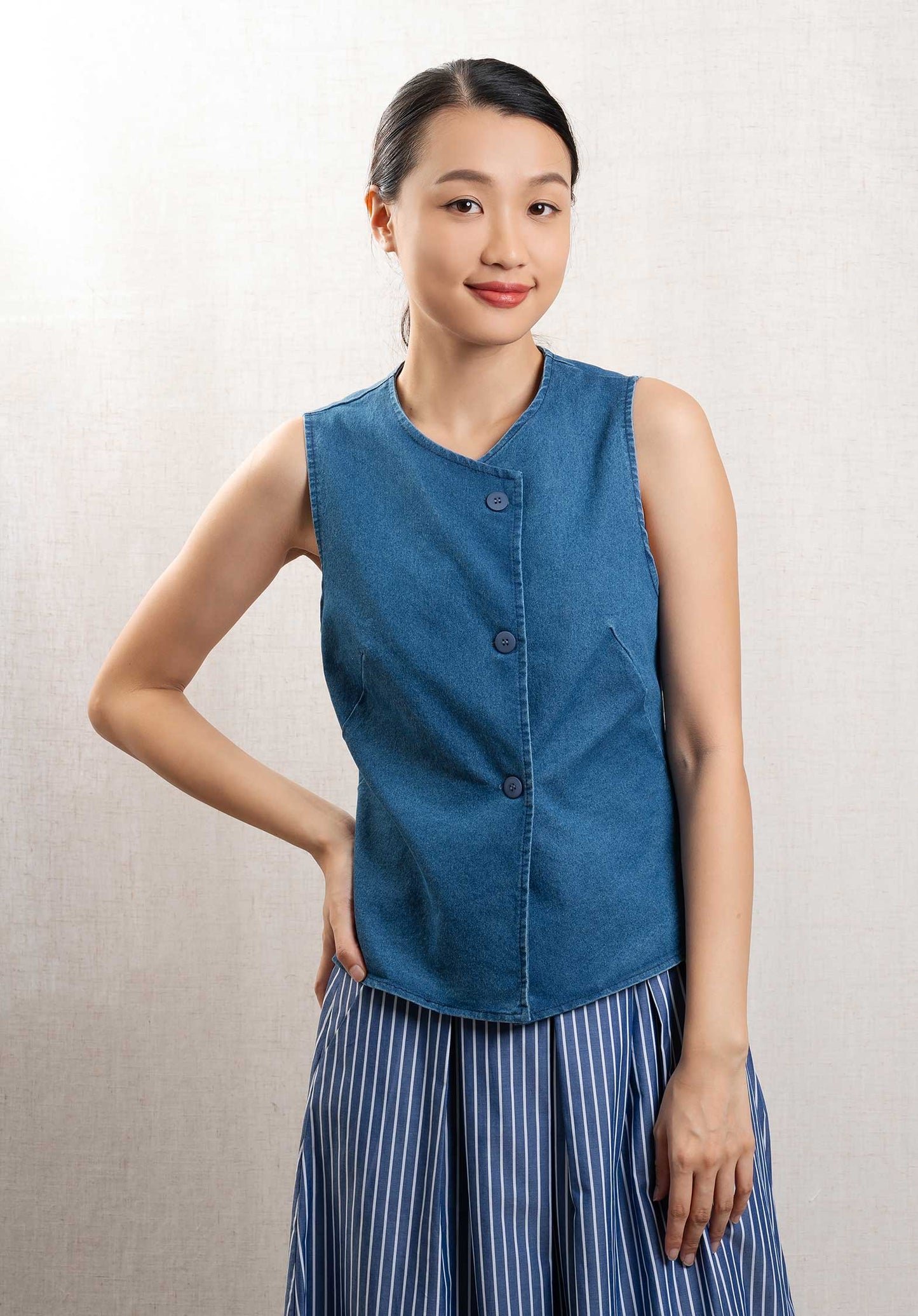Denim Gilet 21656 216561 Jeans