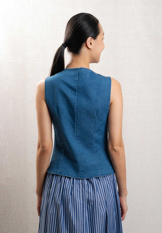 Denim Gilet 21656 216561 Jeans