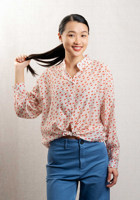 Blouse 6300st Cherry