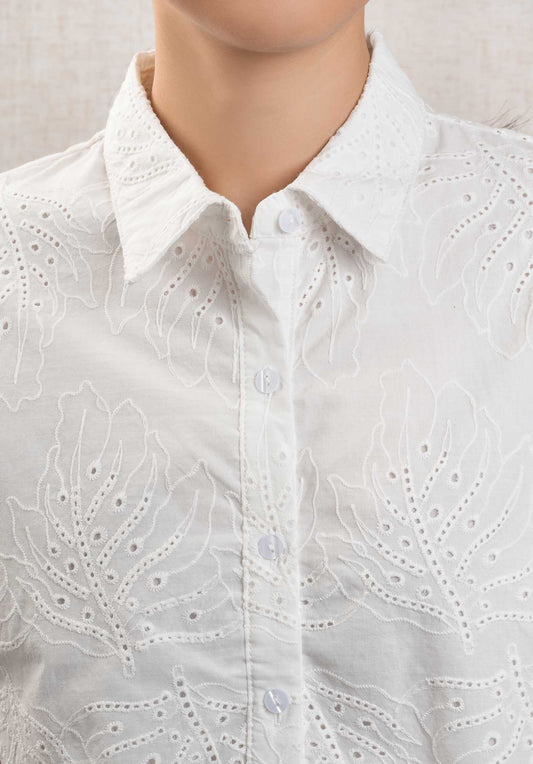 Blouse Sc3037 White